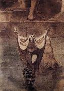 Johann Heinrich Fuseli Dante and Virgil on the Ice of Kocythos oil painting